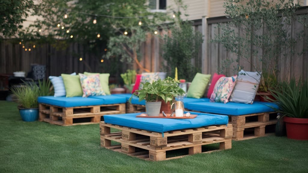 affordable grass patio ideas