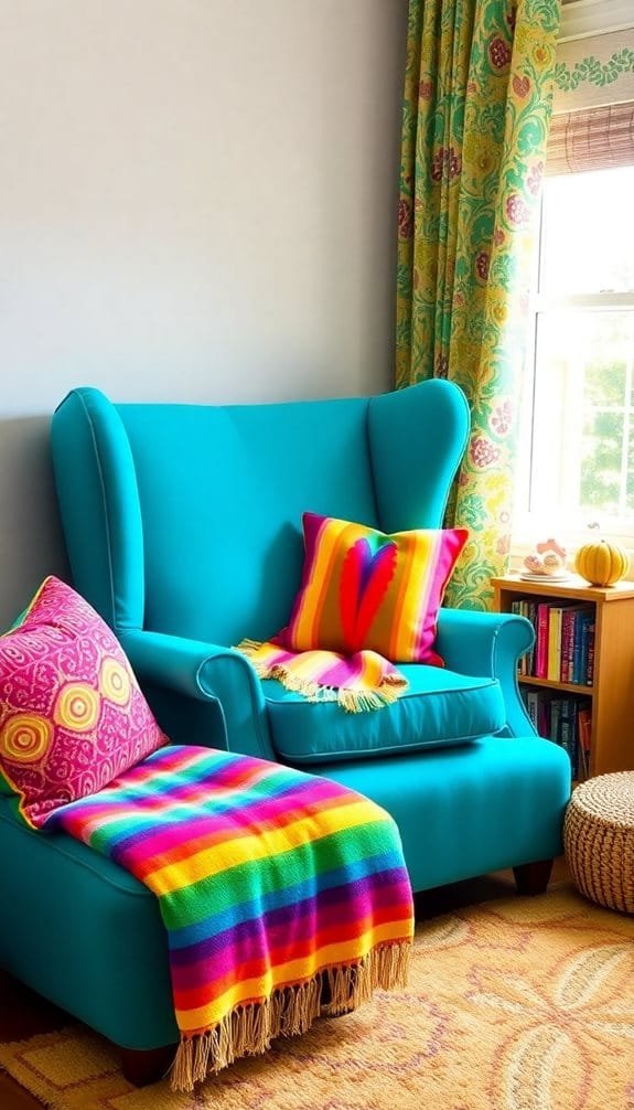 colorful and lively space