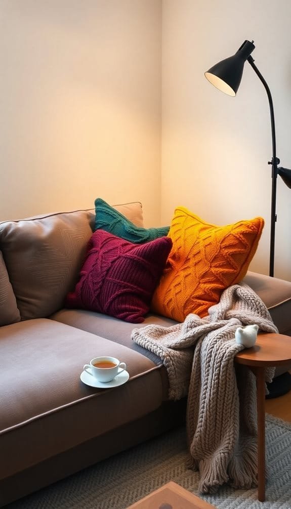 comfortable seating area design