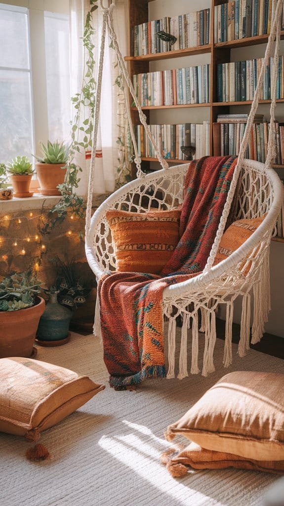 comfortable spaces for reading
