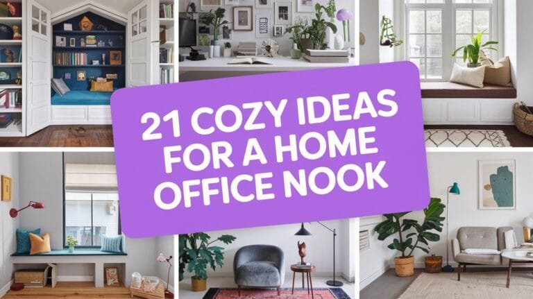 cozy home office inspiration