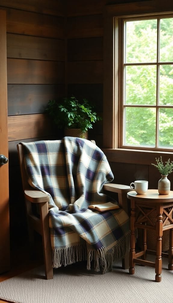 cozy countryside dining space