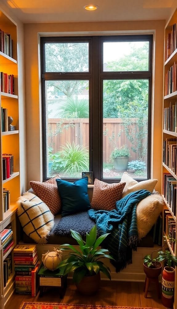 cozy reading corner design