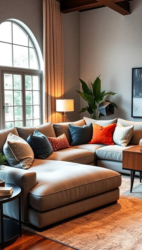 cozy seating for gatherings