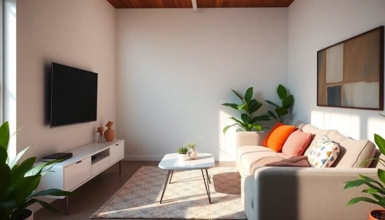 cozy tv living room designs