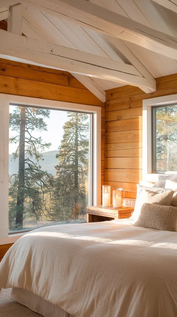 cozy woodland getaway cabin