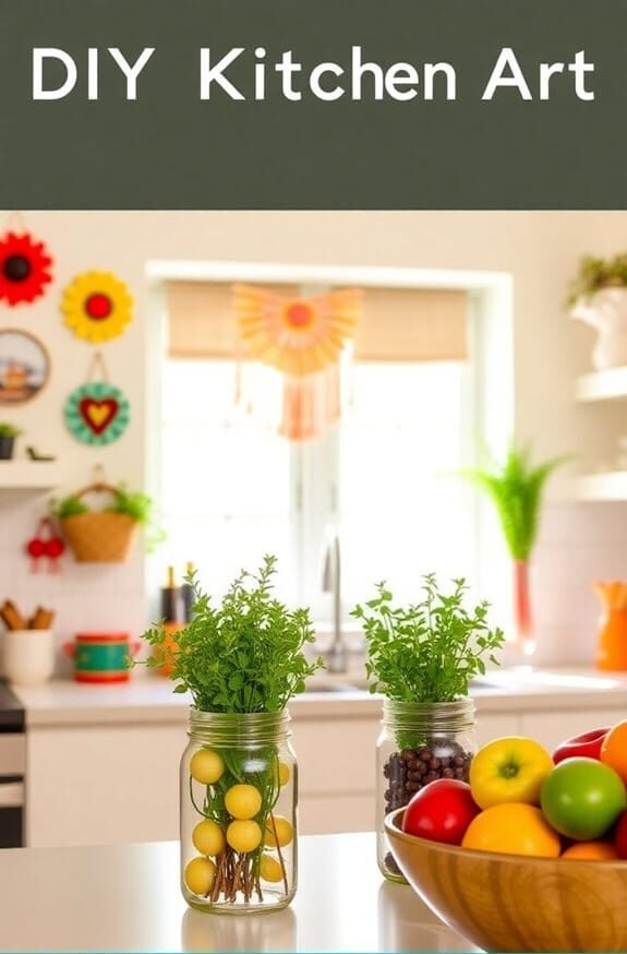 creative kitchen wall decor