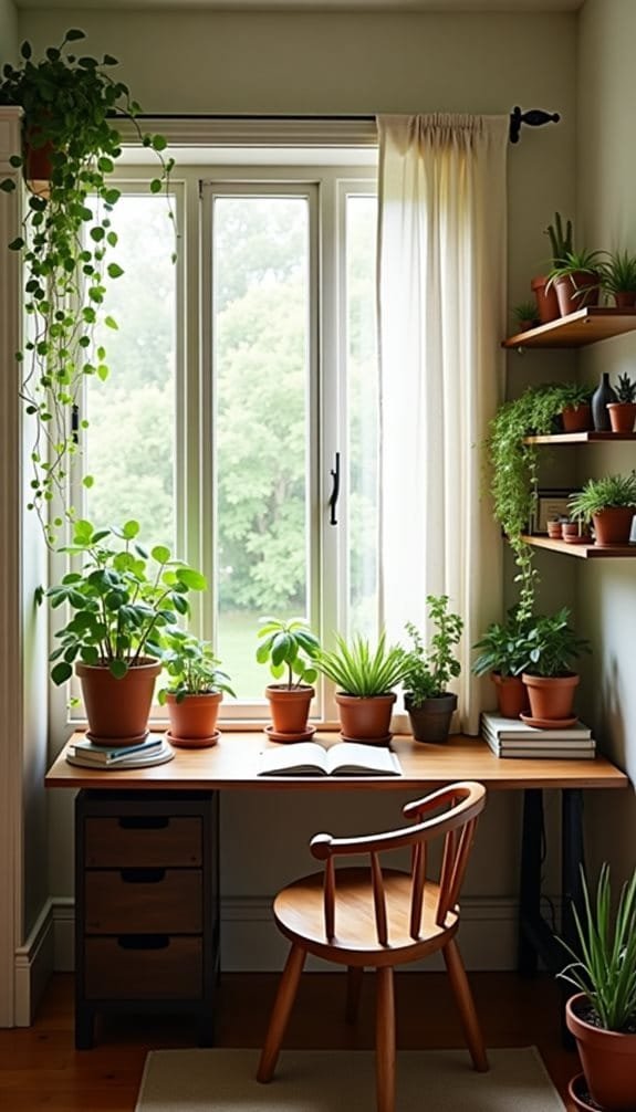 enhance spaces with greenery
