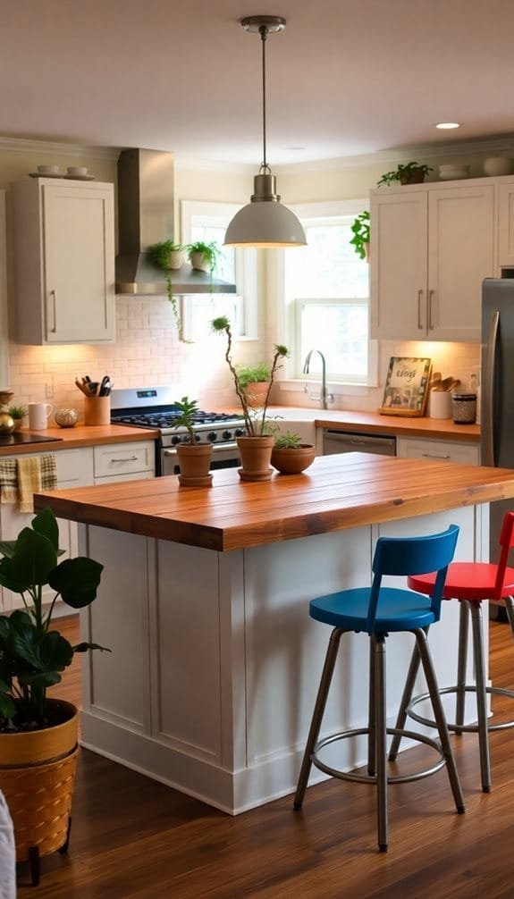 install a kitchen island