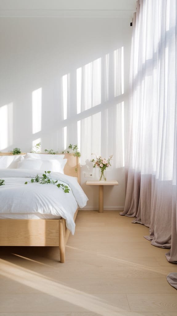 light and spacious environment