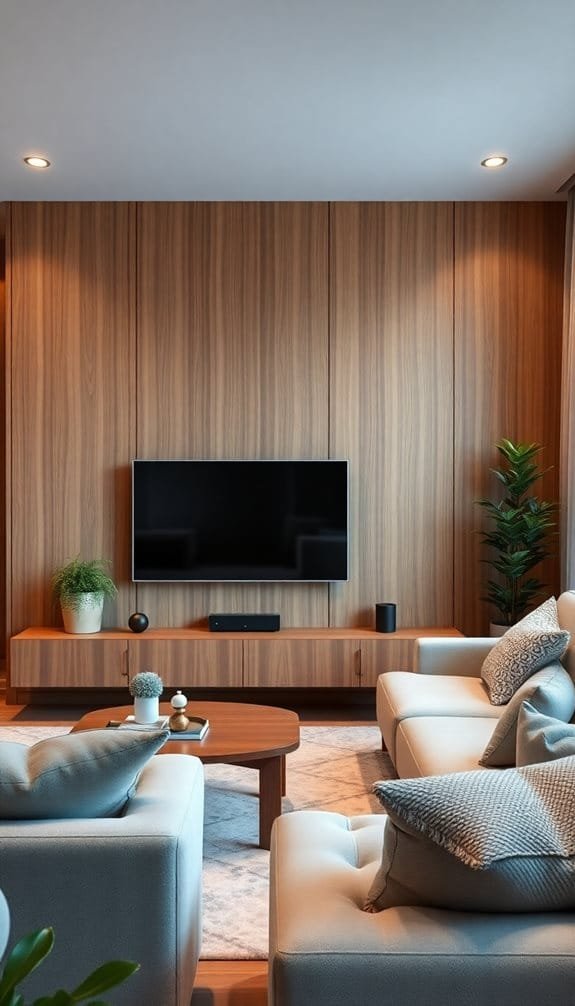 modern wall mounted entertainment solutions