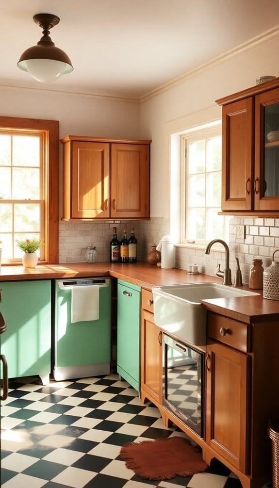 nostalgic kitchen equipment styles