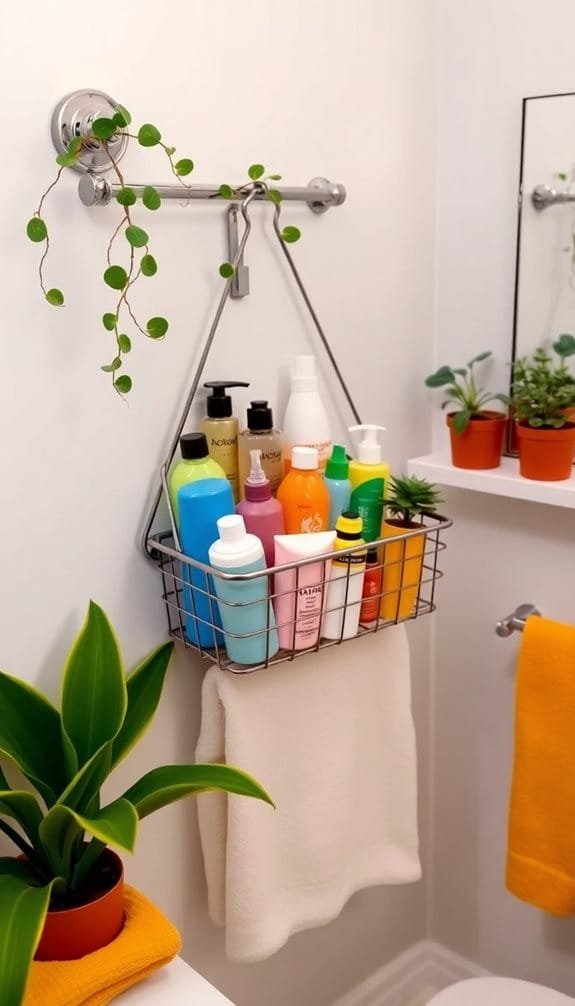 organize bathroom essentials efficiently