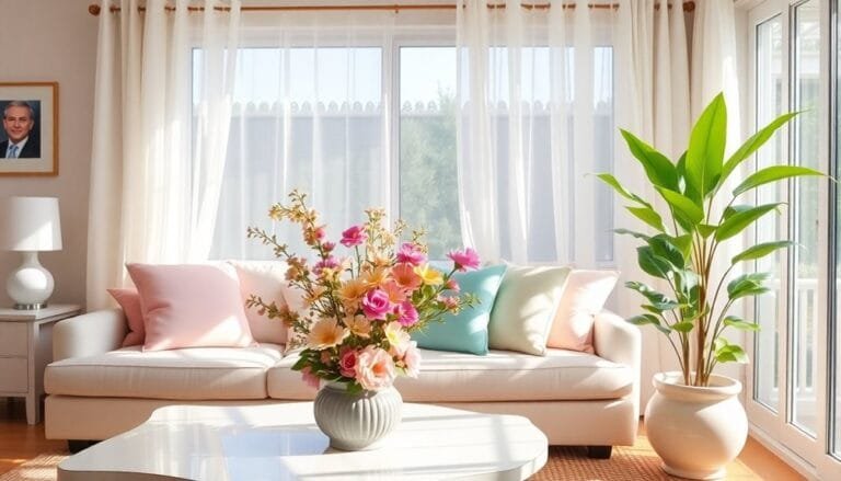 spring living room makeover