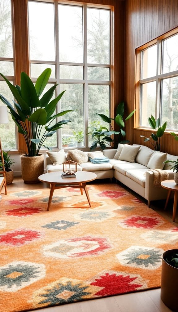 stylish decorative floor coverings