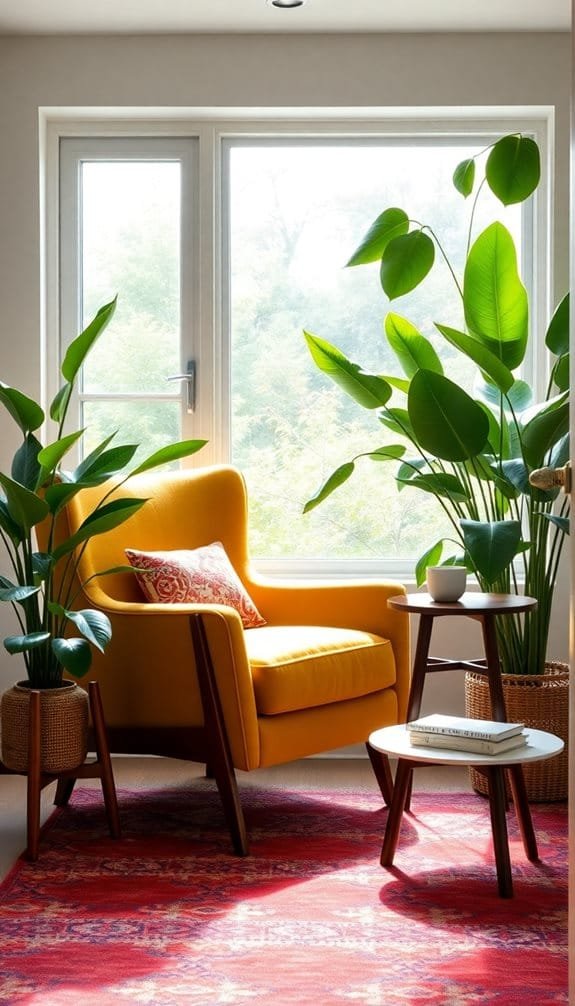 stylish vintage architectural oasis