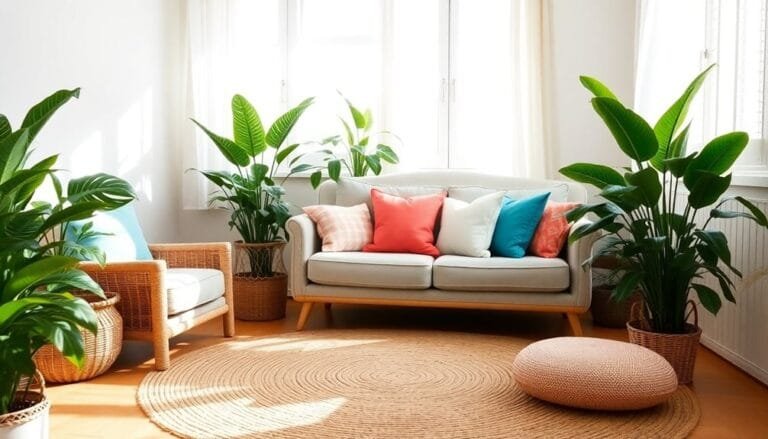 summer vibe living room