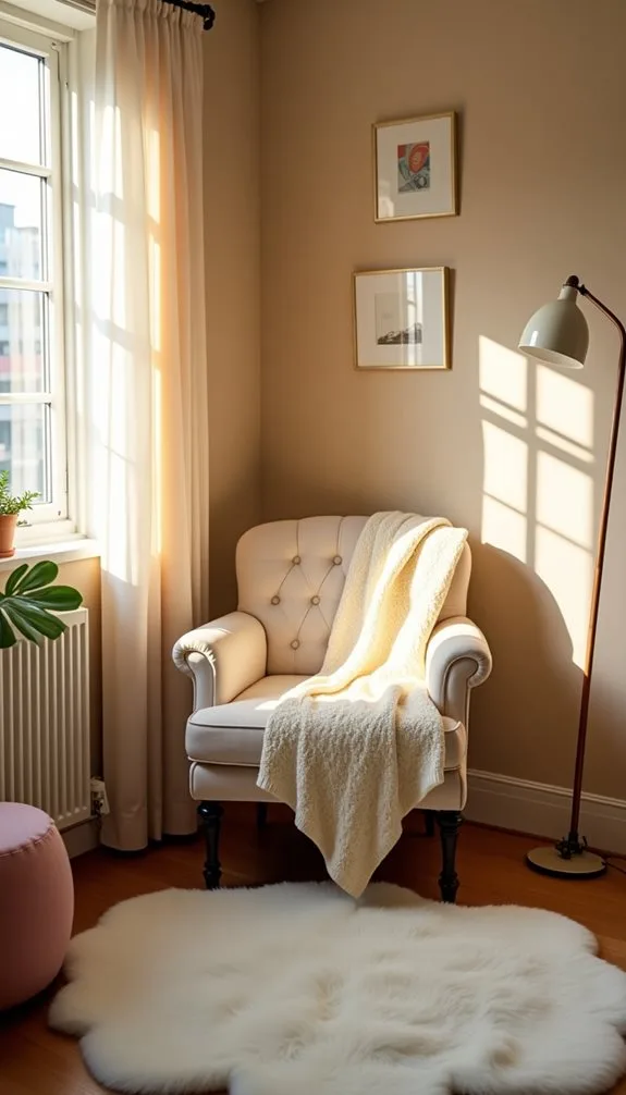 warm and inviting hues