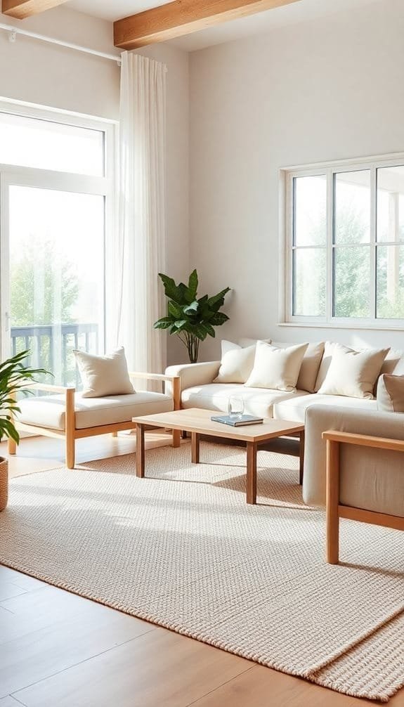 choose light wood furnishings