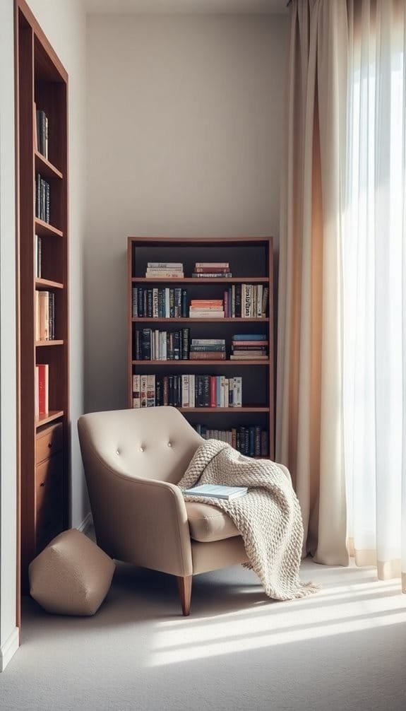 cozy corner for reading