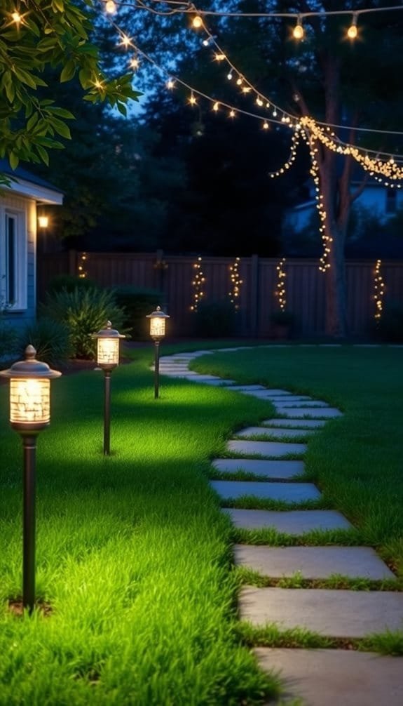 solar energy pathway illumination