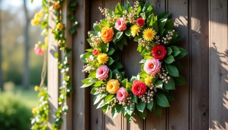 spring wreaths for doors