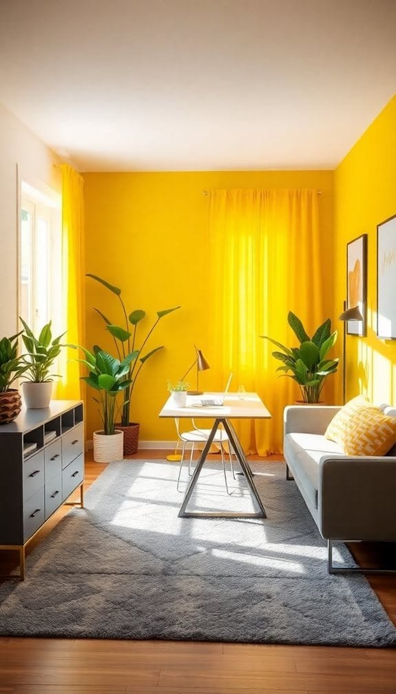 sunny and neutral palette