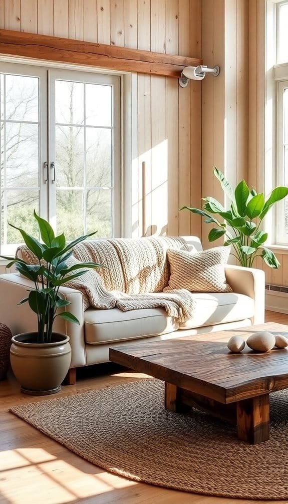 use organic elements creatively