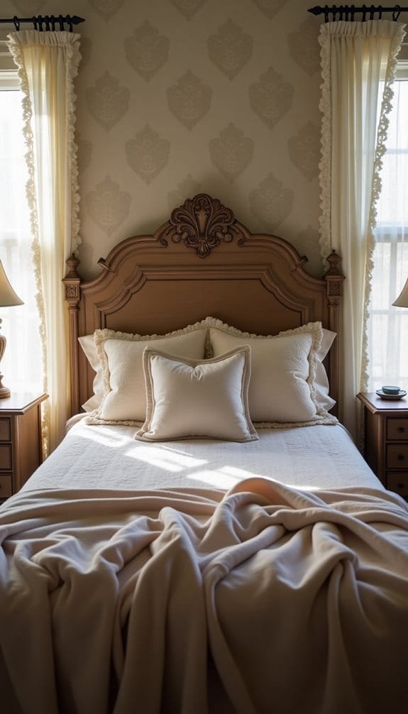victorian style diy headboard project