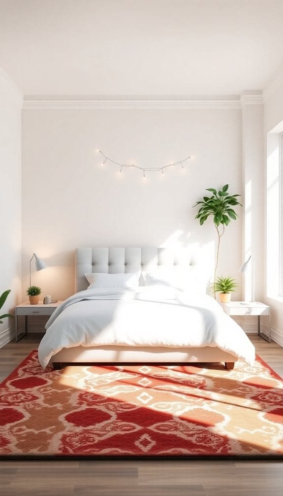add a chic rug