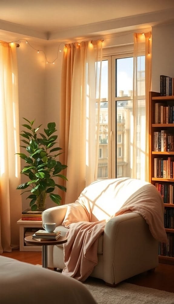cozy corner for reading
