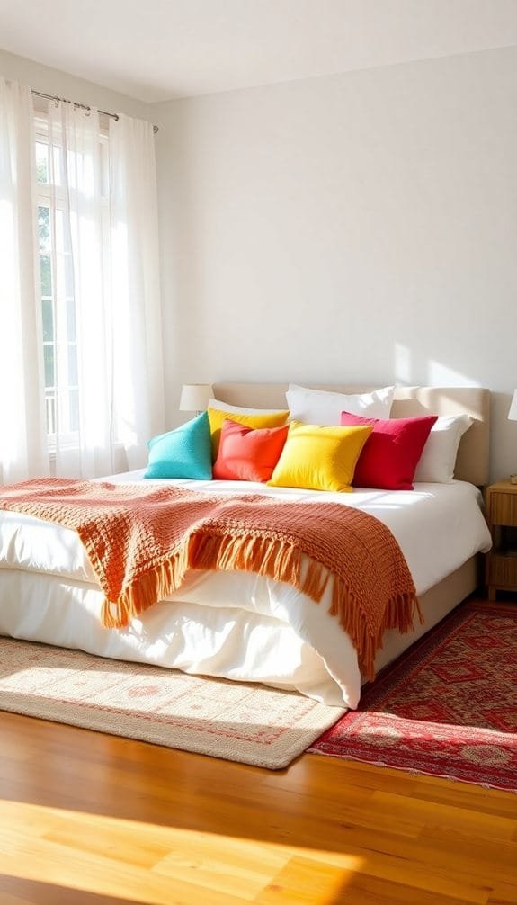 select playful accent cushions