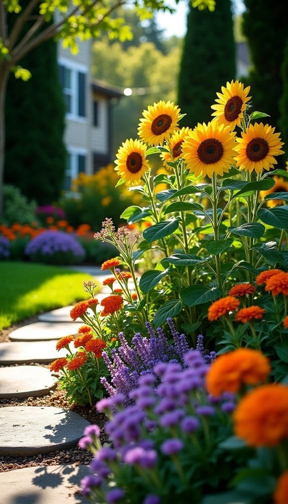 bold centerpiece plants enhance