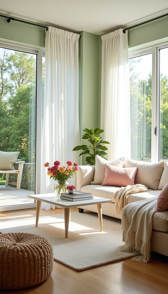 bright pastel summer decor