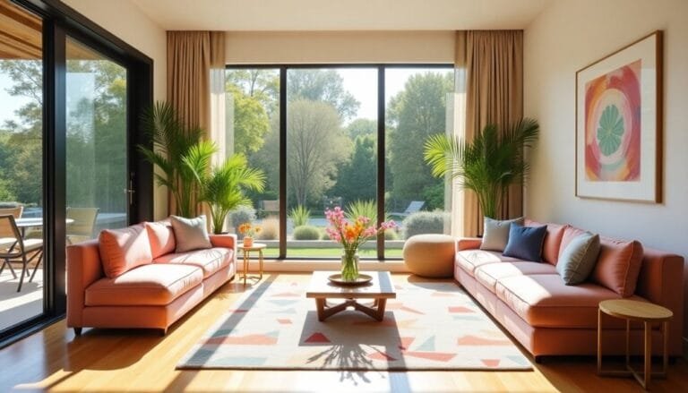 contemporary summer living room designs