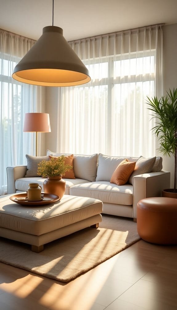 layered lighting for summer