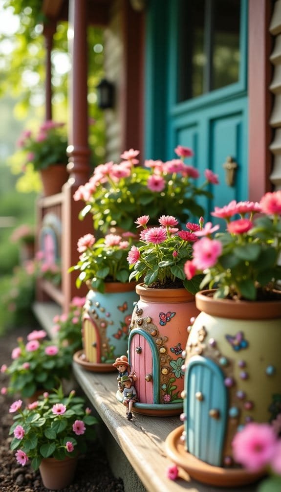 magical porch fairy gardens