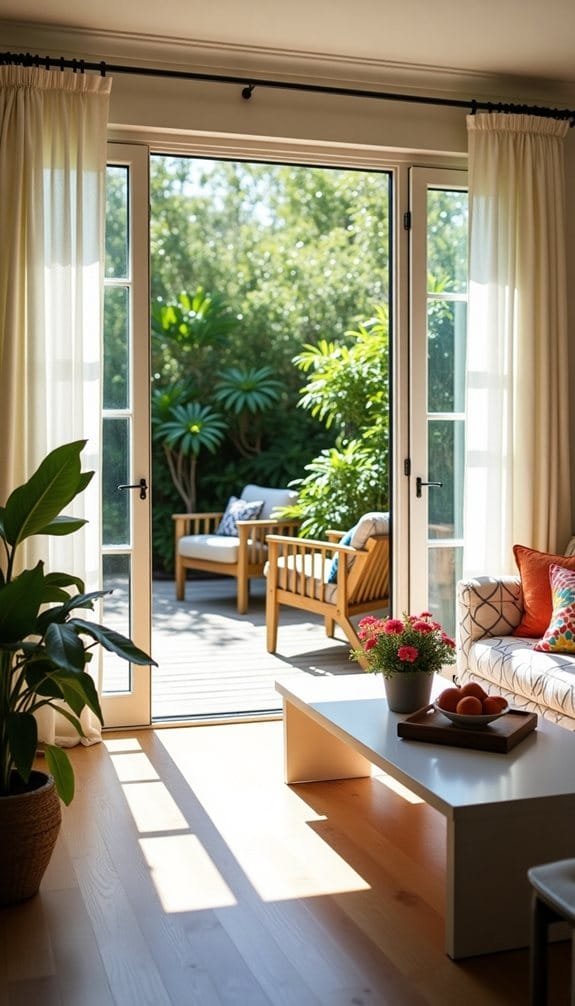 seamless indoor outdoor connection