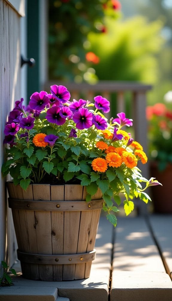 vibrant seasonal flower arrangements