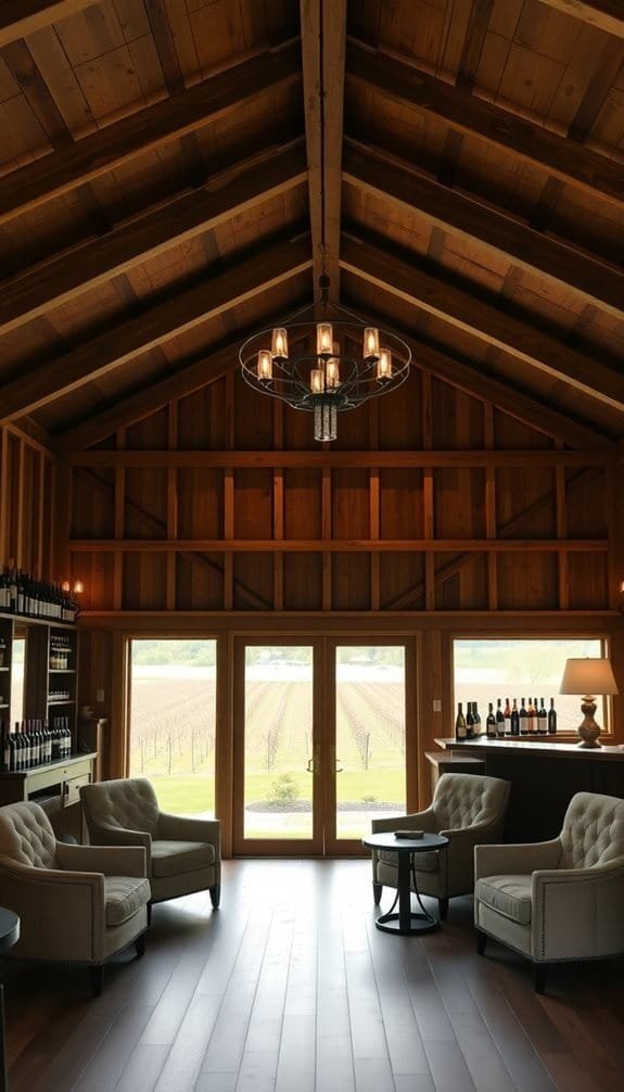 charming wine tasting retreat