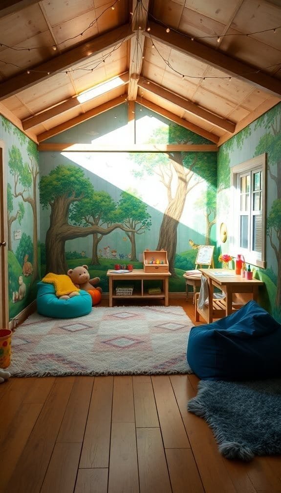 imaginative playroom for kids