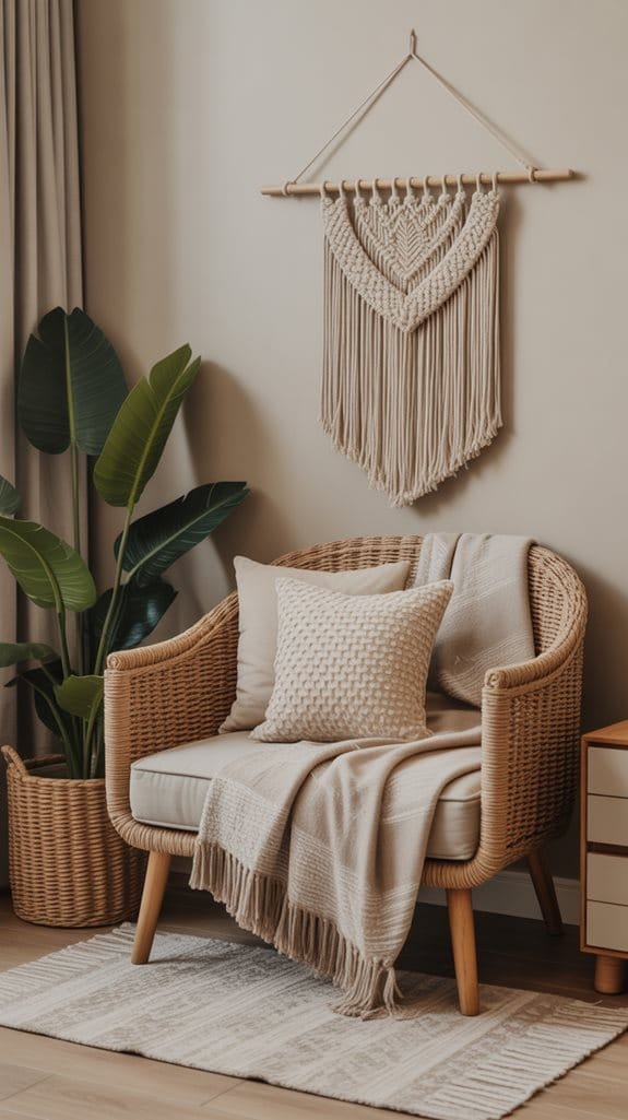 cozy boho chic nook design