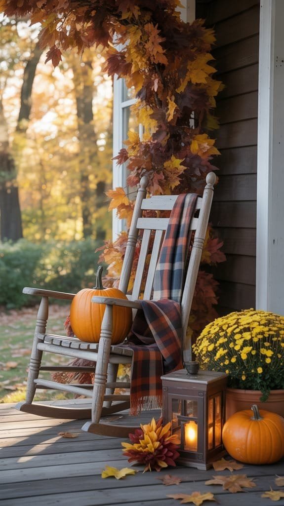 warm inviting fall decor