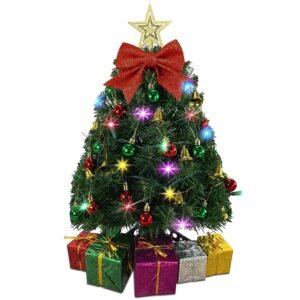 23 Inch Mini Christmas Tree with Lights