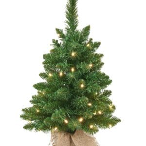 24-Inch Prelit Battery Operated Christmas Tree