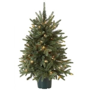 3 ft Artificial Christmas Tree with Lights