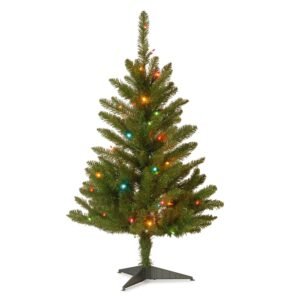 3ft Pre-Lit Kingswood Fir Christmas Tree