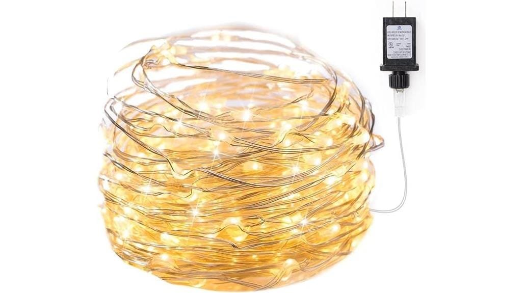 33ft plug in led lights