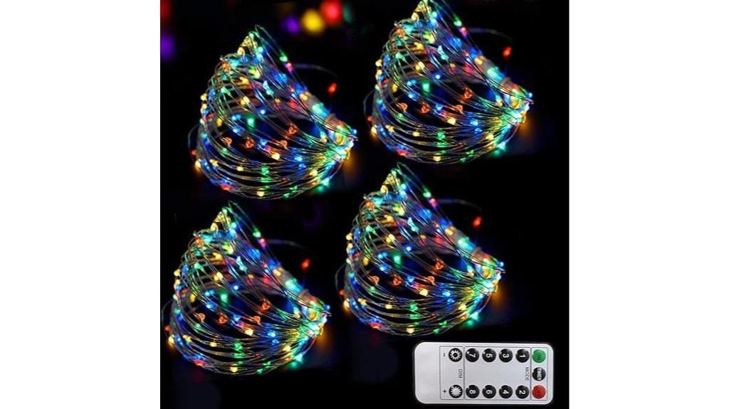 colorful 200 led lights