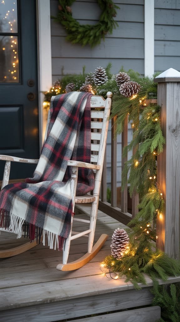 cozy layered holiday textures